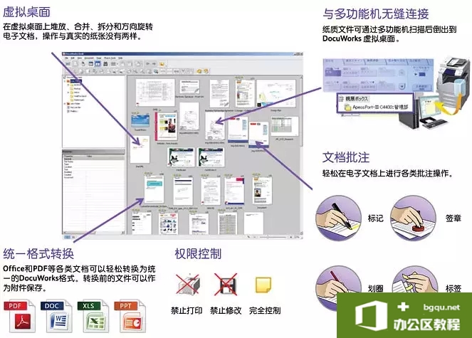 富士施乐DocuWorks Desk软件安装